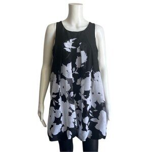 Midnight Velvet Bubble Top / Mini Dress - M